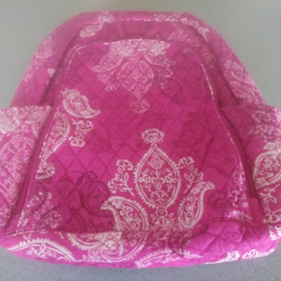 Vera Bradley Laptop Backback Stamped Paisley NWOT main image 5